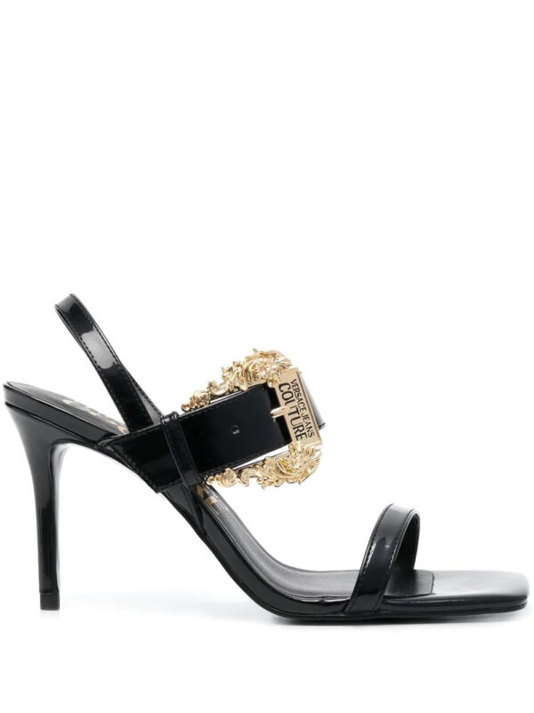 Versace buckle-fastening heeled sandals
