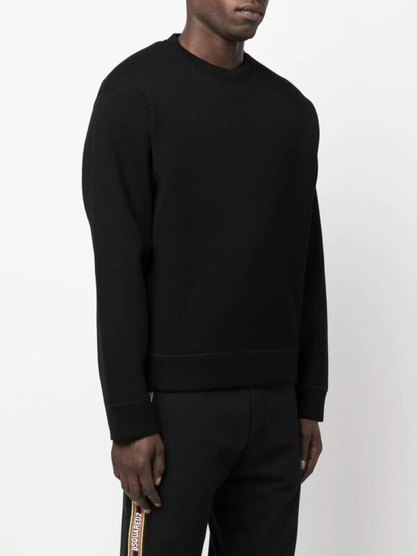 Dsquared2  drop-shoulder fitted sweatshirt - Image 3
