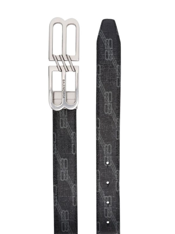 Balenciaga reversible monogram-pattern belt - Image 2