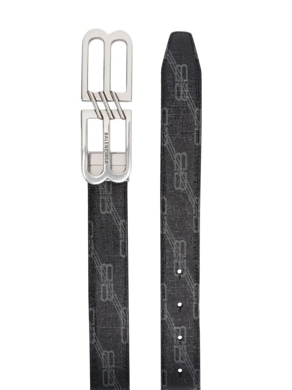Balenciaga reversible monogram-pattern belt - Image 2