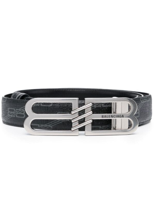 Balenciaga reversible monogram-pattern belt