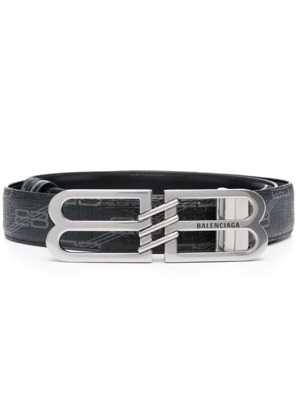 Balenciaga reversible monogram-pattern belt