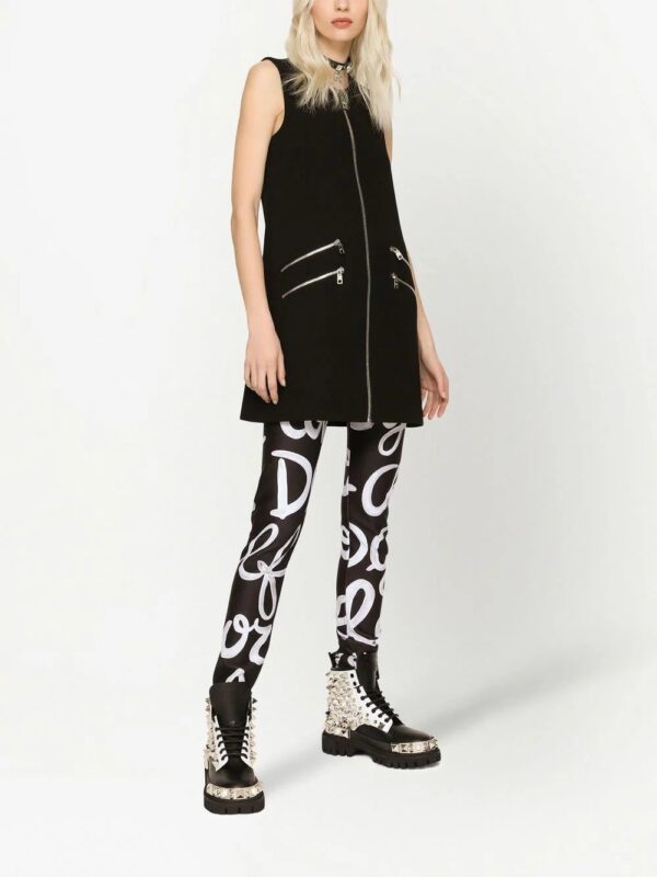 Dolce & Gabbana  A-line sleeveless minidress - Image 3