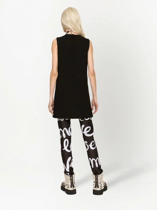 Dolce & Gabbana  A-line sleeveless minidress - Image 4