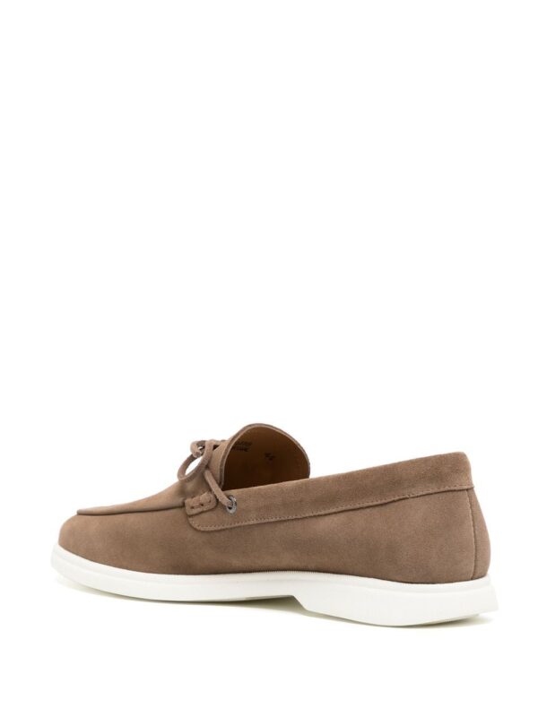 BOSS  front tie-fastening detail loafers - Image 3