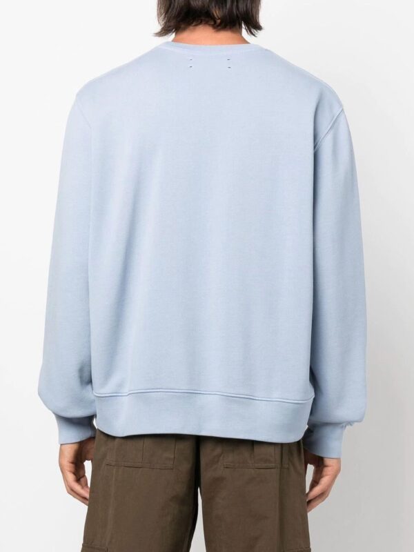 AMIRI  logo-print crew neck sweatshirt - Image 4