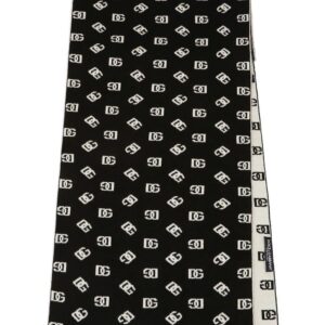 Dolce & Gabbana  DG intarsia-knit scarf