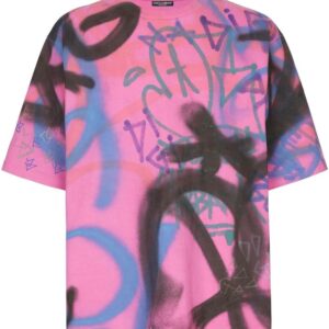 Dolce & gabbana  graffiti-print cotton T-shirt