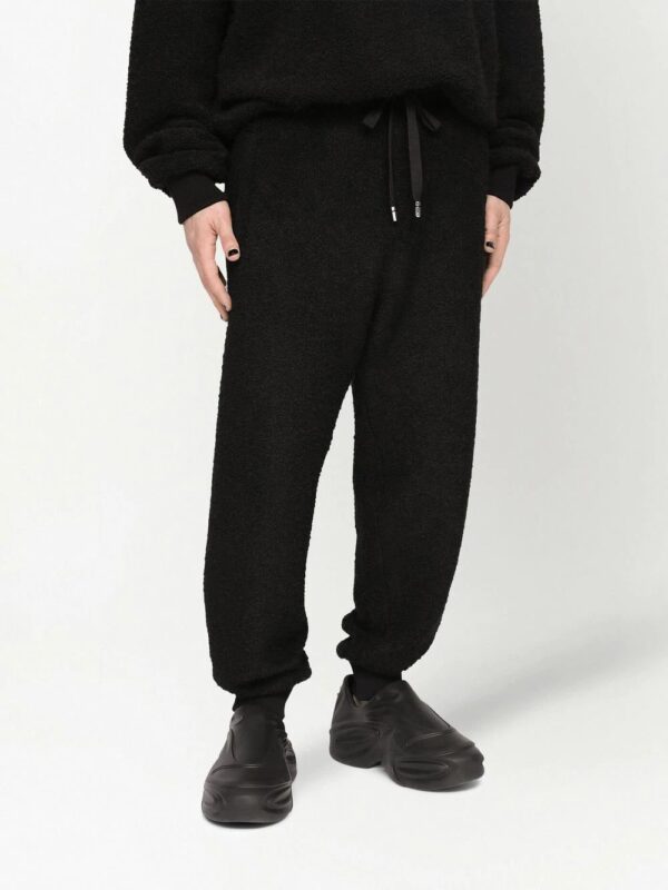 Dolce & Gabbana  fleece-texture track pants - Image 3