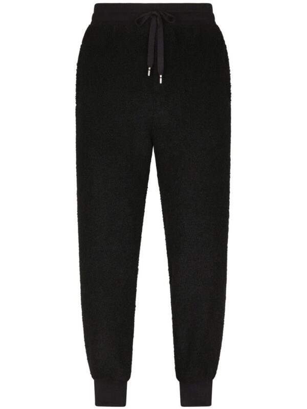 Dolce & Gabbana  fleece-texture track pants