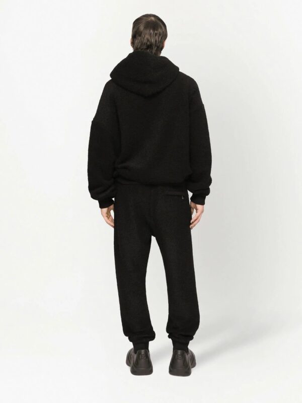 Dolce & Gabbana  fleece-texture track pants - Image 4