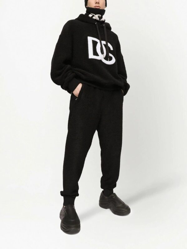Dolce & Gabbana  fleece-texture track pants - Image 2