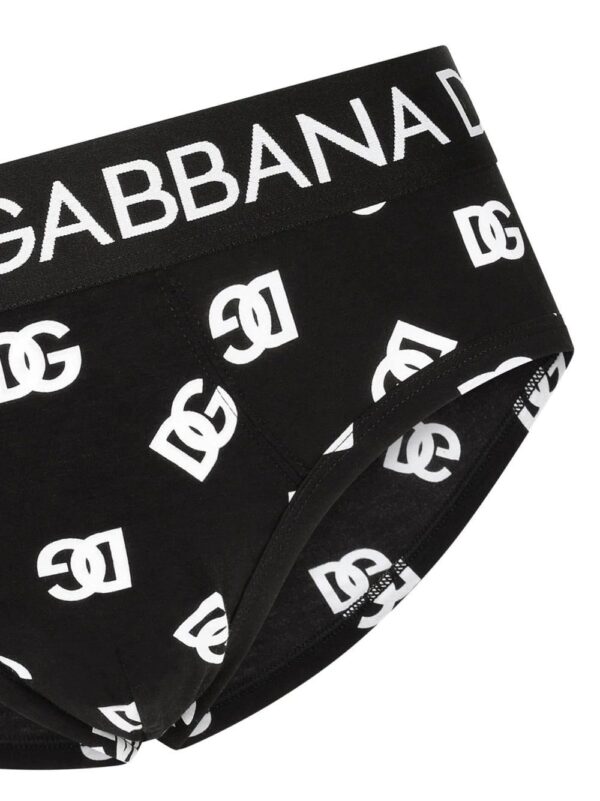 Dolce & Gabbana  DG logo-print briefs - Image 4