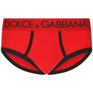 Dolce & Gabbana  logo-waistband stretch-cotton briefs