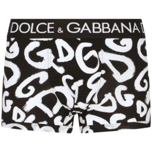 Dolce & Gabbana  graffiti-logo print boxer briefs