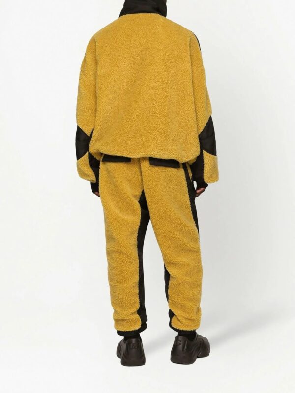 Dolce & Gabbana  faux-shearling logo pullover sweatshirt - Image 4