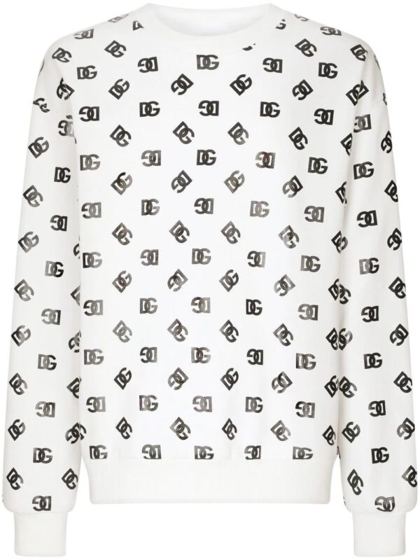 Dolce & Gabbana  all-over logo-print sweatshirt