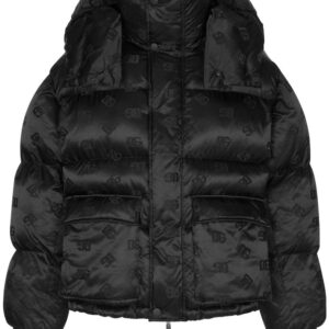 Dolce & Gabbana  all-over logo-print padded jacket