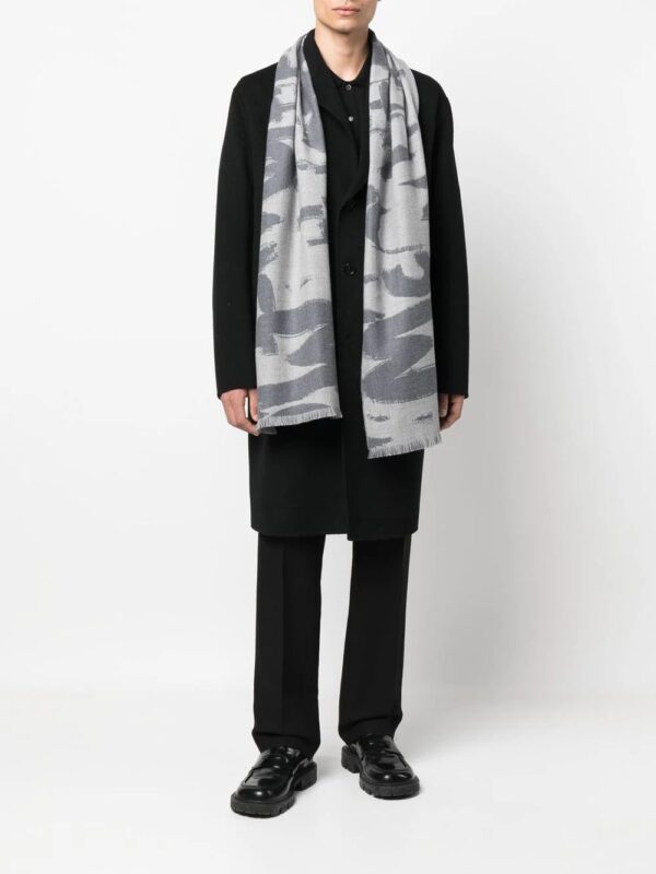 Alexander McQueen  Graffiti-print wool scarf - Image 2