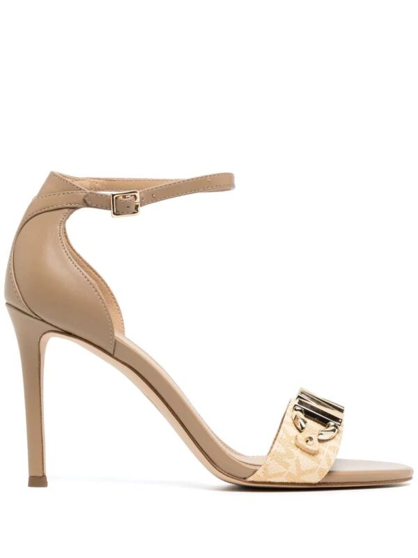 Michael Michael Kors  Izzy logo-plaque sandals
