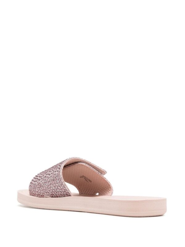 Michael Michael Kors  crystal-embellished logo sliders - Image 3
