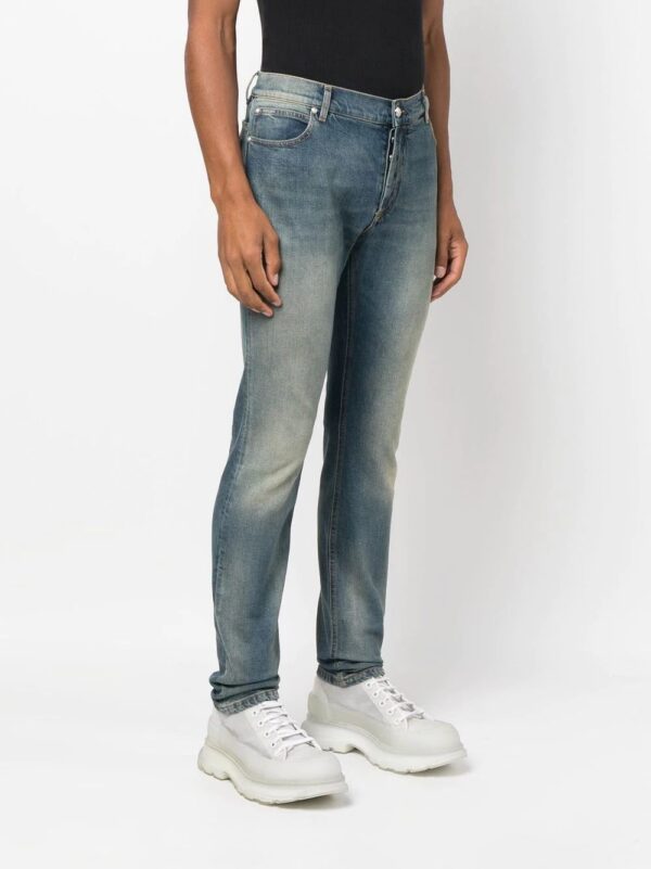 Balmain  mid-rise tapered jeans - Image 3