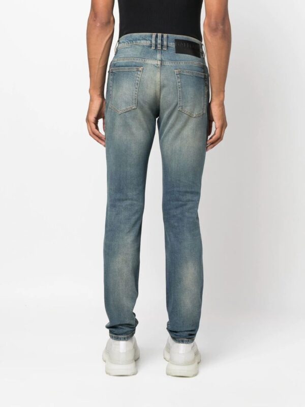 Balmain  mid-rise tapered jeans - Image 4