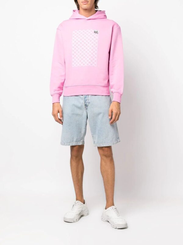 Karl Lagerfeld  Ikonik Karl organic cotton hoodie - Image 3