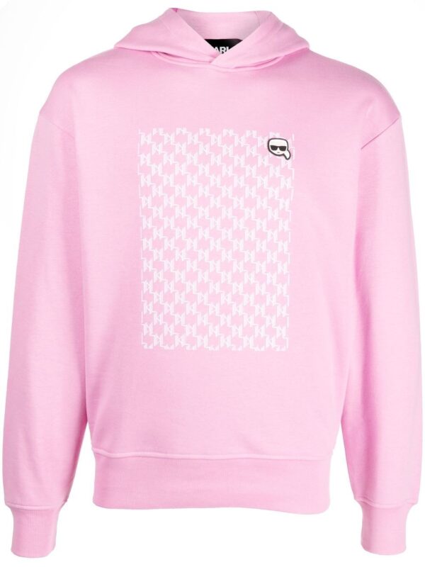 Karl Lagerfeld  Ikonik Karl organic cotton hoodie