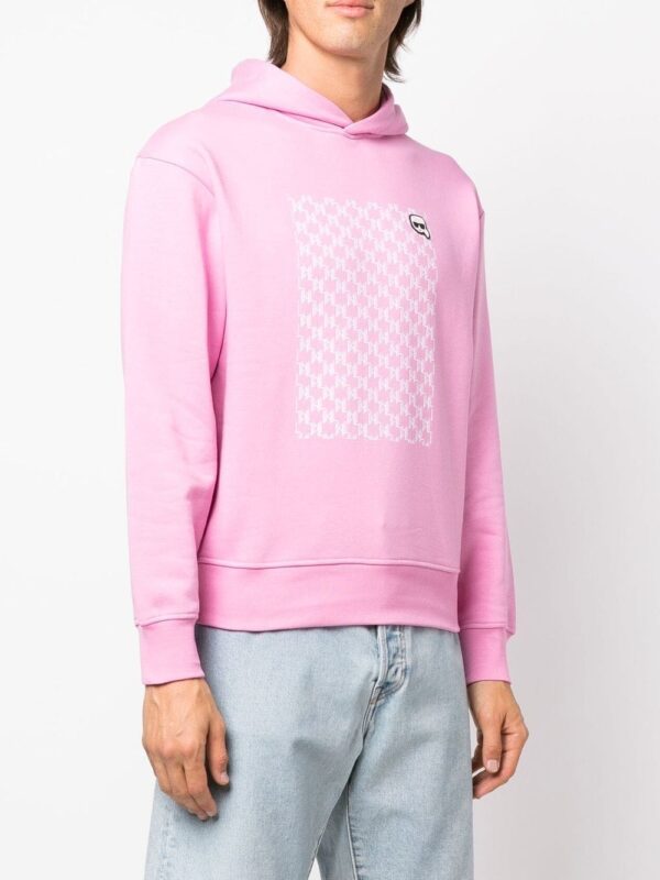Karl Lagerfeld  Ikonik Karl organic cotton hoodie - Image 4