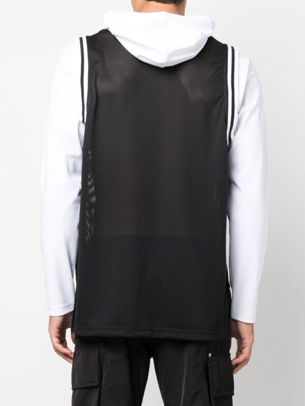 Balmain  logo-print detail hoodie - Image 4