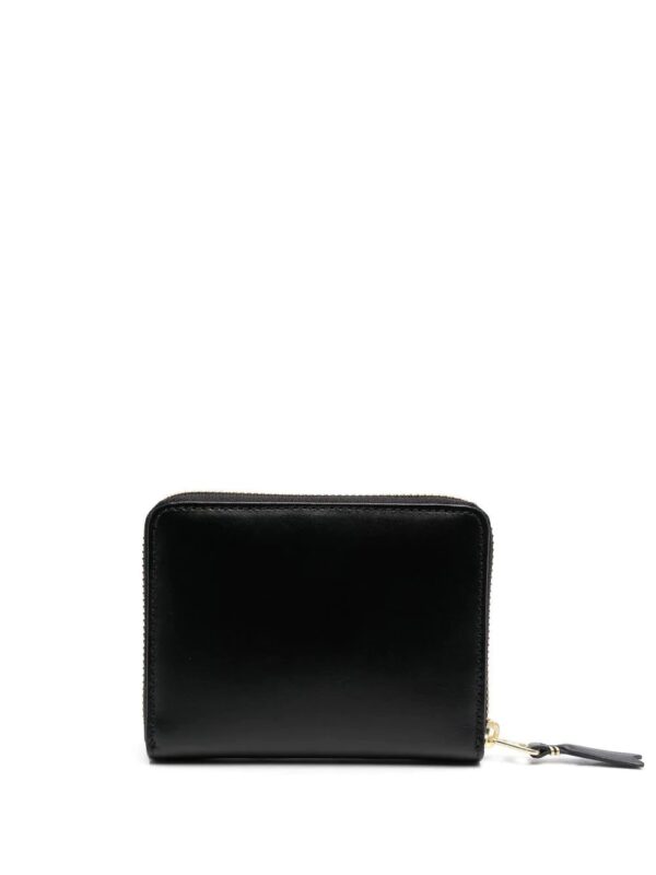 Comme Des Garçons Wallet  zip-up leather wallet