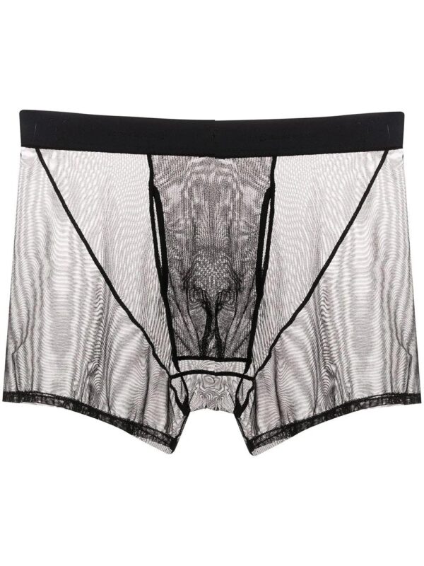 Fleur Du Mal  mesh-panel boxer brief