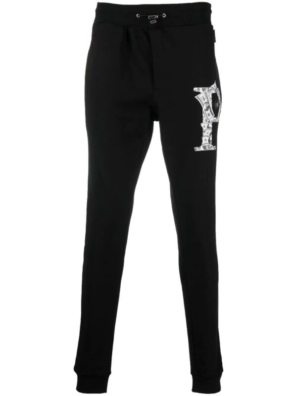 Philipp Plein  money-print track pants
