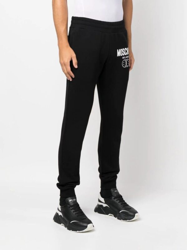 Moschino  logo-print track pants - Image 3