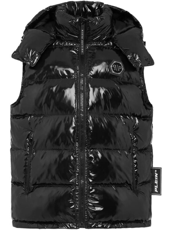 Philipp Plein  logo-patch padded gilet