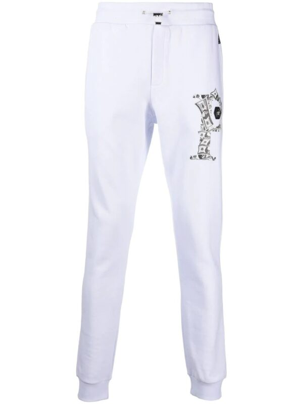 Philipp Plein  logo-plaque track pants