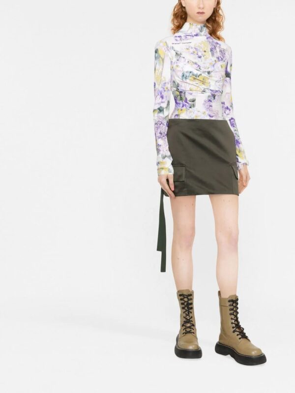 Off-White  Pattern print long-sleeve T-shirt - Image 2