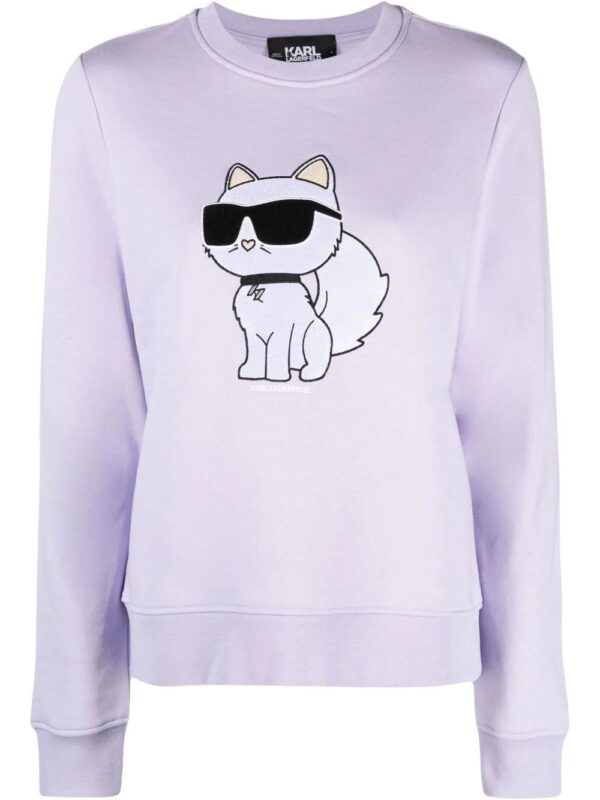 Karl Lagerfeld  Ikonik 2.0 Choupette sweatshirt