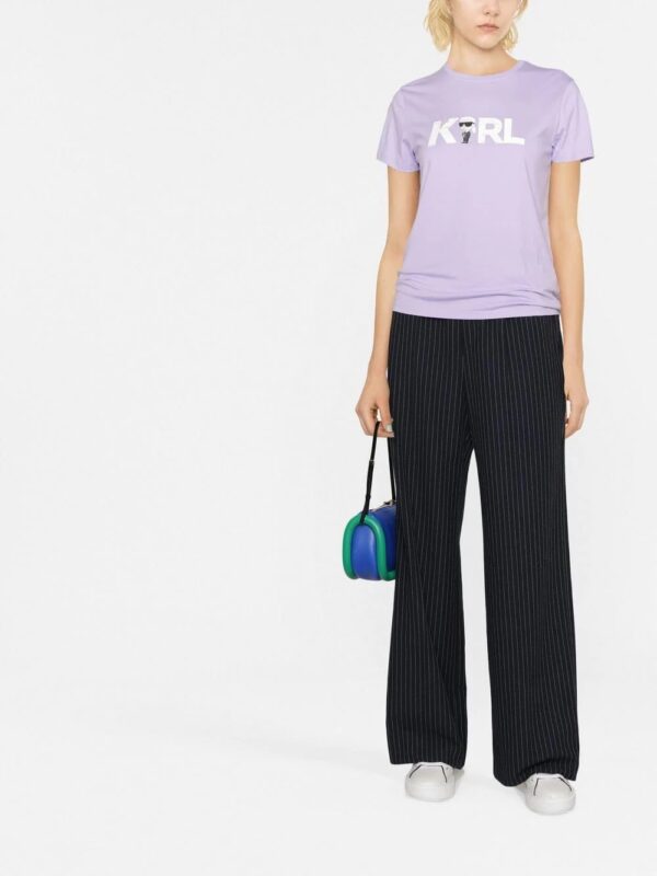 Karl Lagerfeld  Ikonik 2.0 Karl logo T-shirt - Image 2