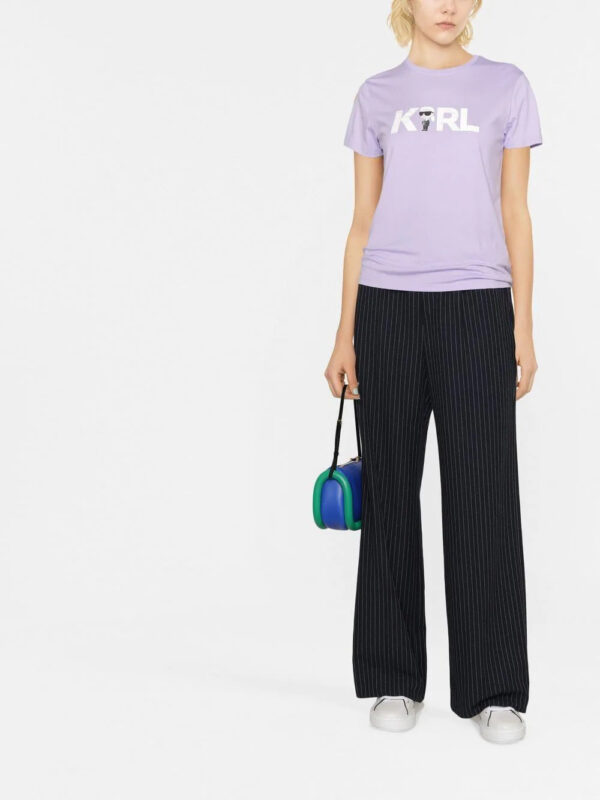 Karl Lagerfeld  Ikonik 2.0 Karl logo T-shirt - Image 2