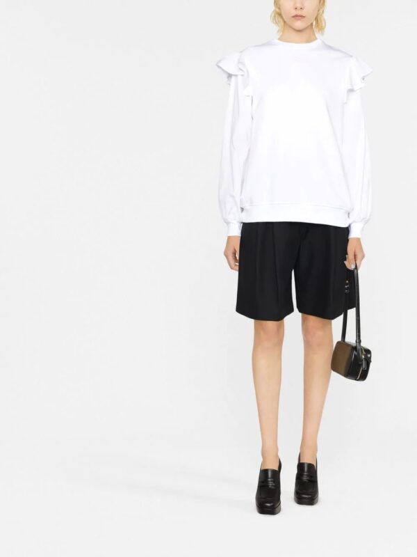 Karl Lagerfeld  ruffle-trim sweatshirt - Image 2