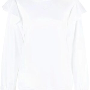 Karl Lagerfeld  ruffle-trim sweatshirt