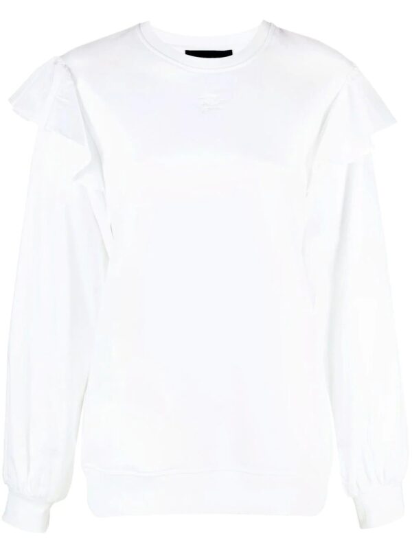 Karl Lagerfeld  ruffle-trim sweatshirt