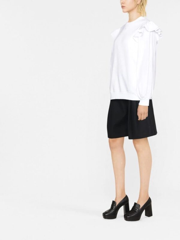 Karl Lagerfeld  ruffle-trim sweatshirt - Image 4