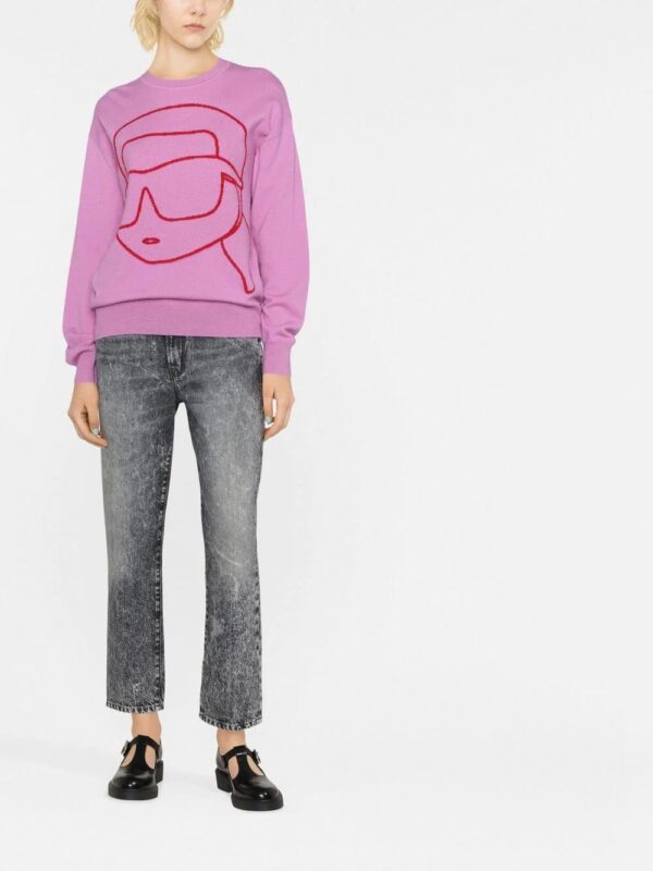 Karl Lagerfeld  Ikonik 2.0 crew neck sweater - Image 2