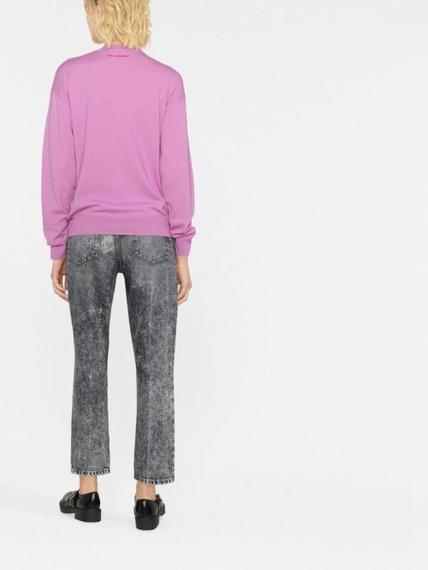 Karl Lagerfeld  Ikonik 2.0 crew neck sweater - Image 4