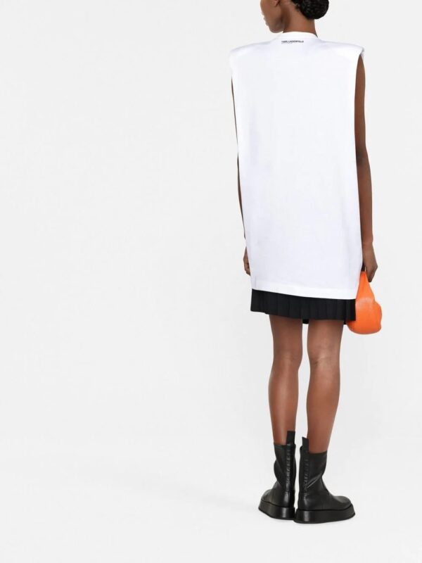 Karl Lagerfeld  Karl DNA sleeveless tunic top - Image 4