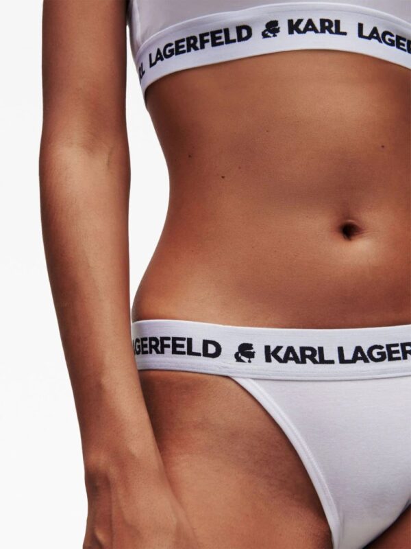 Karl Lagerfeld  logo-waistband Brazilian briefs - Image 4