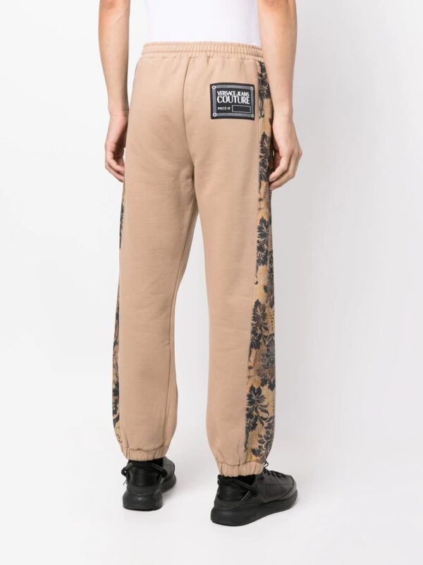 Versace Jeans Couture  floral-print track pants - Image 4